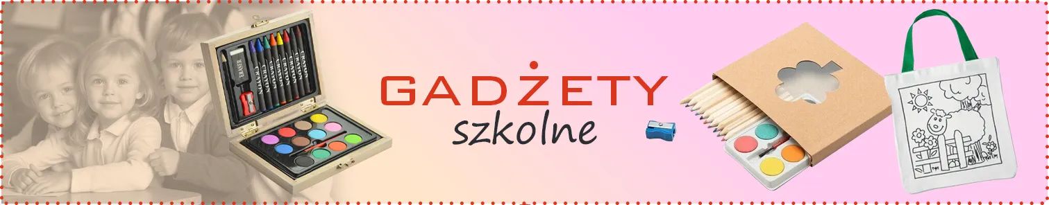 Gadżety szkolne z logo