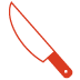Printed kitchen knives