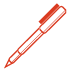 Metal pens with logo