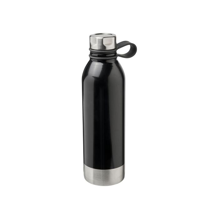 Bidon ze stali nierdzewnej Perth o pojemności 740 ml-Czarny – Gift Design