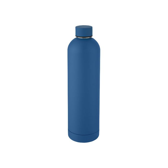 Spring miedziany termos 1l-Techniczny niebieski – Gift Design