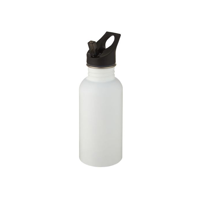 Bidon Lexi ze stali nierdzewnej o pojemności 500 ml-Biały – Gift Design