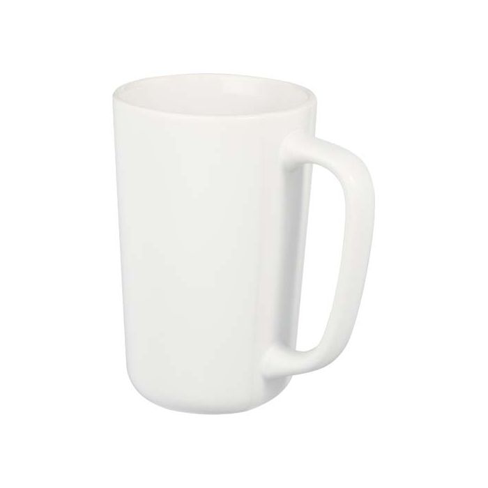 Perk ceramiczny kubek, 480 ml-Biały – Gift Design