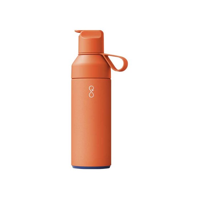 Ocean Bottle GO izolowany bidon na wodę o pojemności 500 ml-Słoneczny pomarańczowy – Gift Design