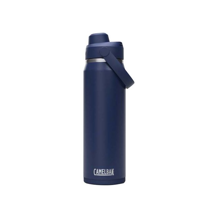Camelbak® Thrive Chug VSS butelka na wodę ze stali nierdzewnej o pojemności 740 ml z zakrętką-Granatowy – Gift Design