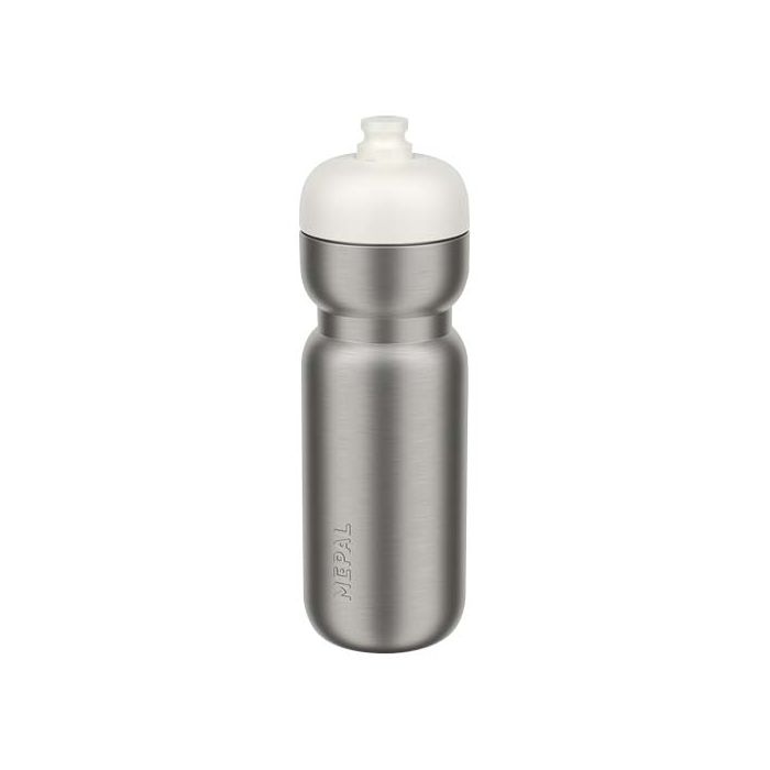Mepal Pull butelka sportowa ze stali nierdzewnej o pojemności 800 ml-Biały – Gift Design