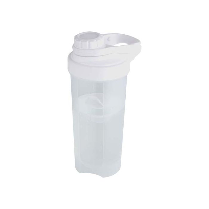 Forza butelka sportowa 700 ml z shakerem-Biały – Gift Design