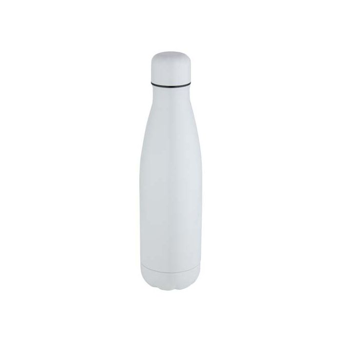 Cove próżniowa butelka ze stali nierdzewnej o pojemności 500 ml do nadruku sublimacyjnego-Biały – Gift Design