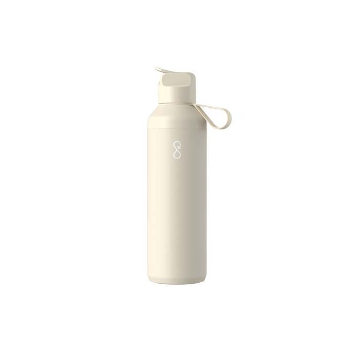 Bidon Ocean Bottle Peak GO 710 ml z recyklingowanej stali nierdzewnej-Piaskowiec – Gift Design
