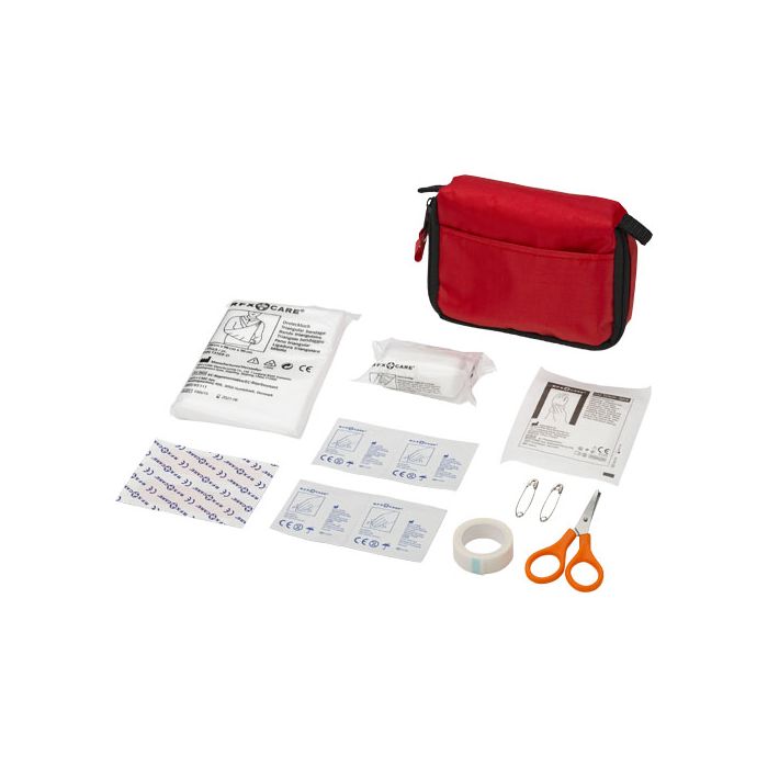 Zestaw pierwszej pomocy Save-me 19-częściowy-Czerwony – Gift Design