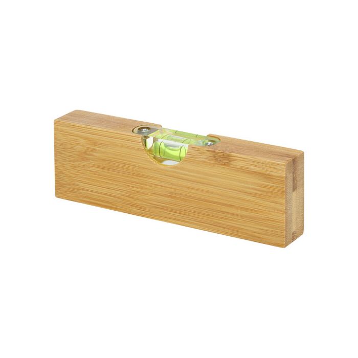 Flush bambusowa poziomica z otwieraczem do butelek-Naturalny – Gift Design