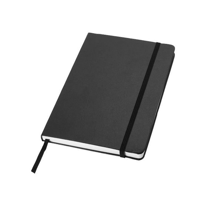 Notes biurowy A5 Classic w twardej okładce-Czarny – Gift Design