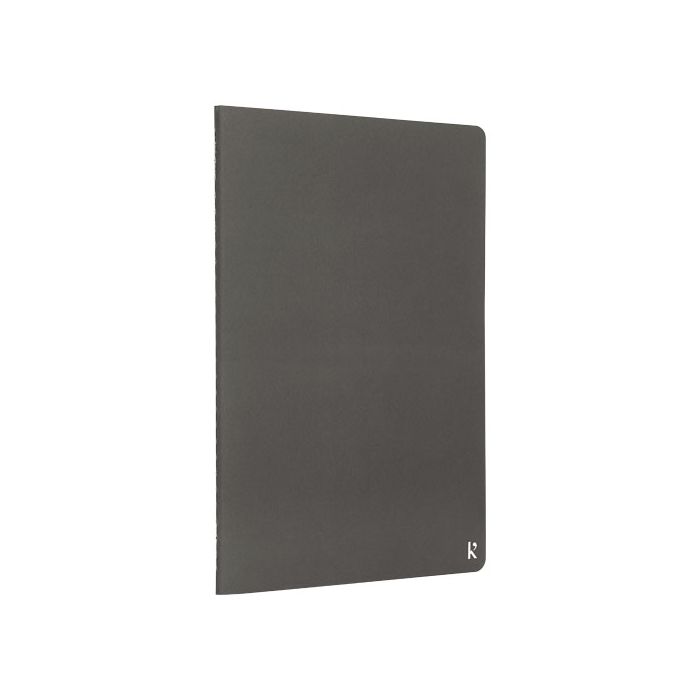 Karst® A5, dwupak z notesami z kamienia-Łupkowy szary – Gift Design