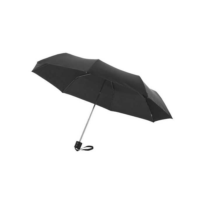 Parasol składany Ida 21,5"-Czarny – Gift Design