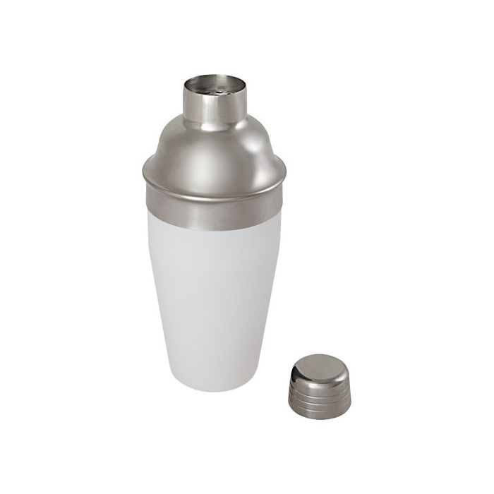 Gaudie shaker do koktajli ze stali nierdzewnej z recyklingu-Biały – Gift Design