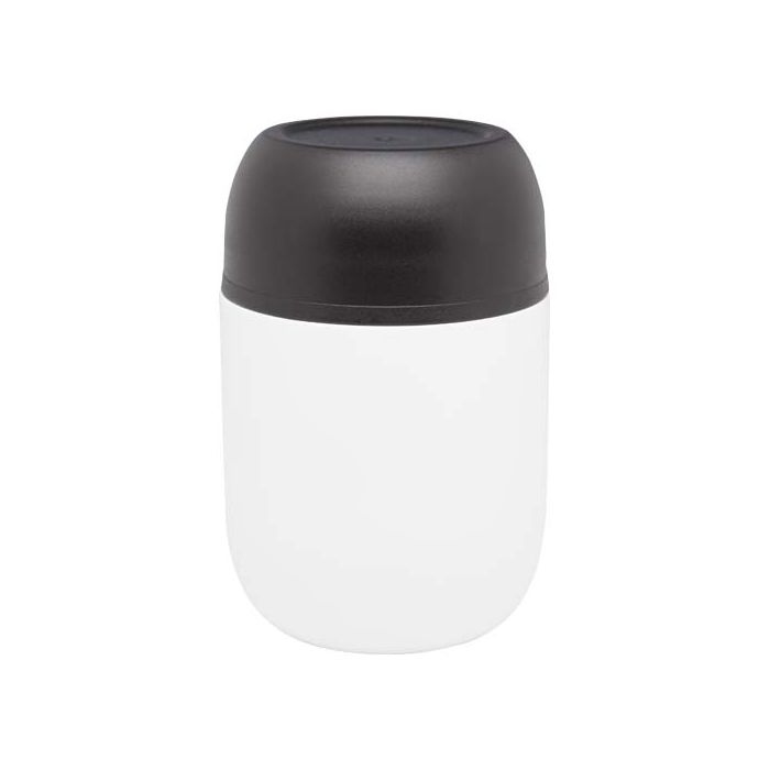 Supo dwuścienny pojemnik śniadaniowy ze stali nierdzewnej z recyklingu o pojemności 480 ml-Biały – Gift Design