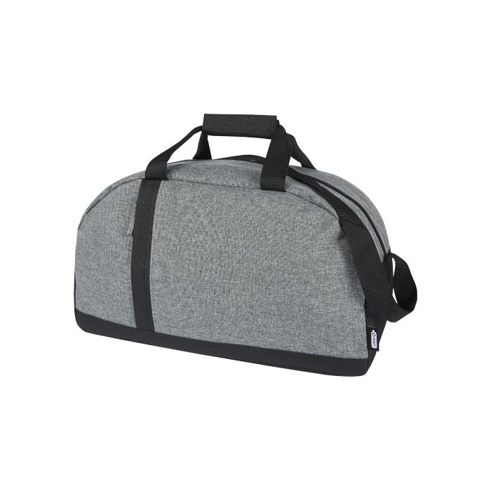 Reclaim torba sportowa, dwukolorowa, z recyklingu, z certyfikatem GRS, 21 l-Czarny – Gift Design
