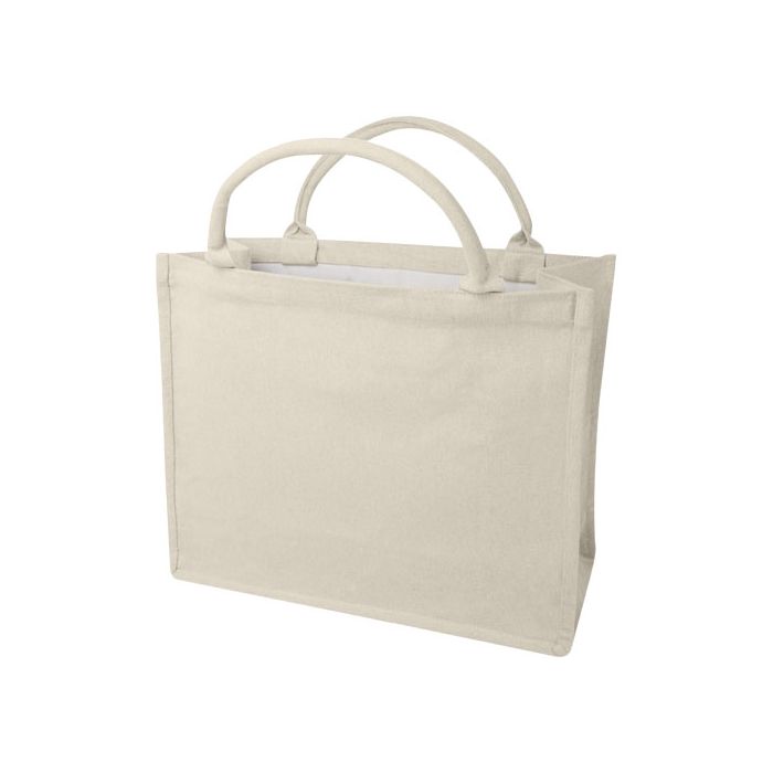 Trace torba na zakupy z materiału z recyklingu o gramaturze 500 g-m²-Owsianka – Gift Design