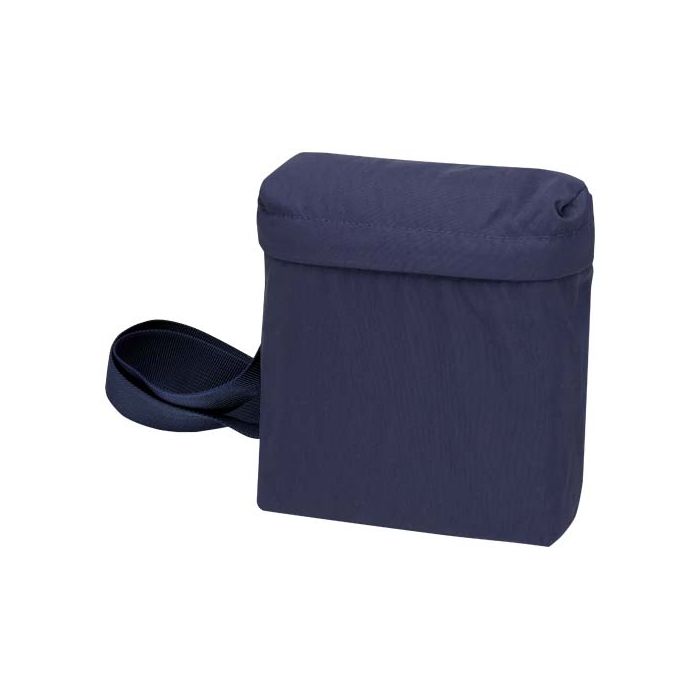 Arca - torba typu crossbody (przewieszana na ukos), wykonana z recyklingowanego poliamidu z cetyfikatem GRS-Granatowy – Gift Design