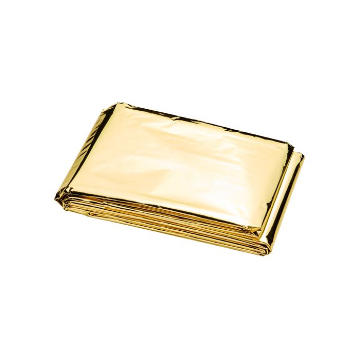 Dwufunkcyjny koc ratunkowy Frederik-Srebrny – Gift Design