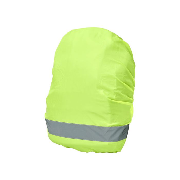 Odblaskowy i wodoodporny pokrowiec na torbę William-Neonowy żółty – Gift Design