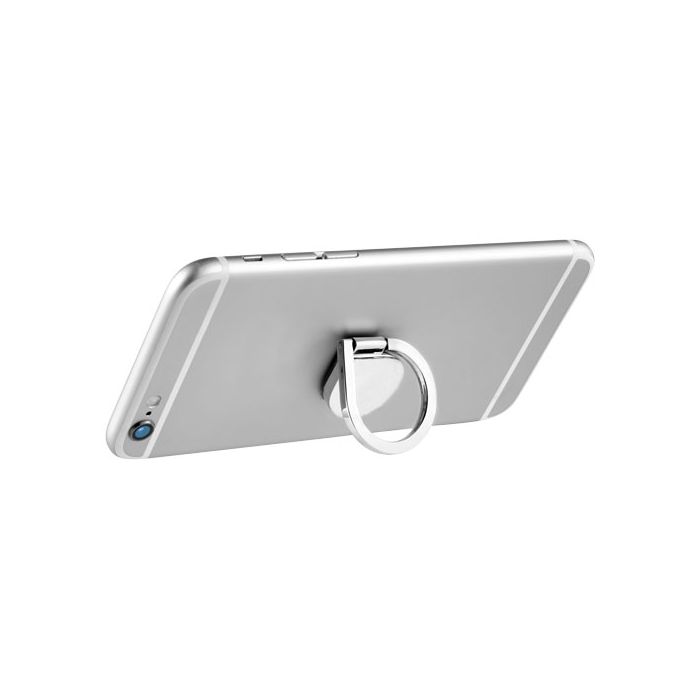 Aluminiowy uchwyt na telefon Cell-Srebrny – Gift Design