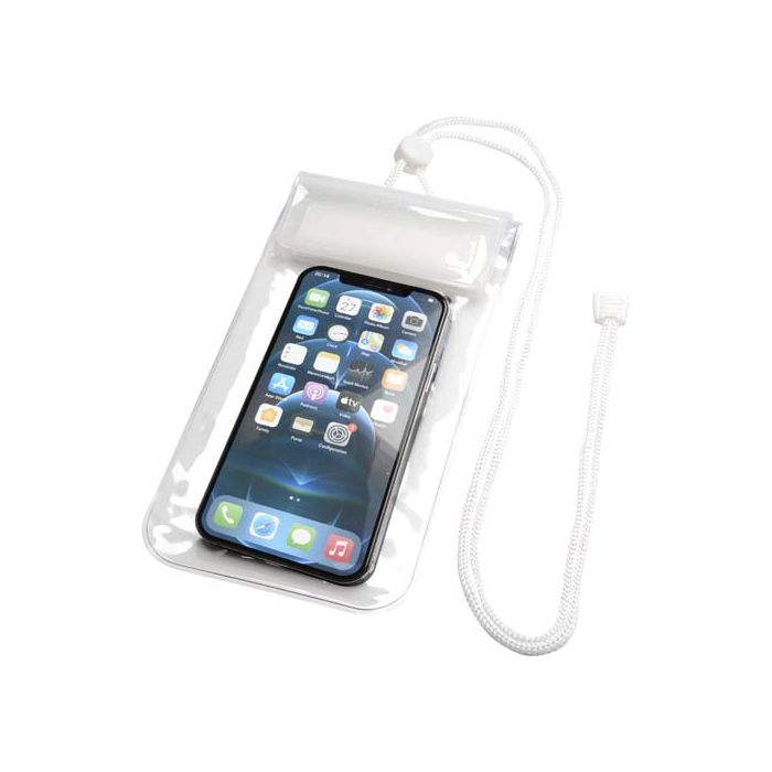 Dombay wodoodporne etui na telefon rozmiar L-Biały – Gift Design