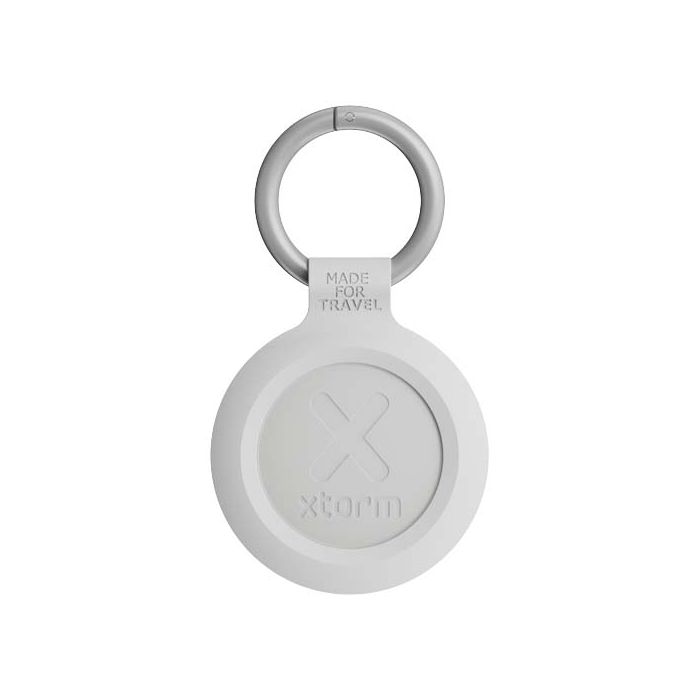 Xtorm XTAG2GA wodoodporna zawieszka podróżna-Melanż bieli popielatej – Gift Design