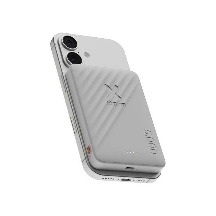 Xtorm Go2 powerbank o mocy 15 W i pojemności 5000 mAh z szybkim ładowaniem-Biały – Gift Design
