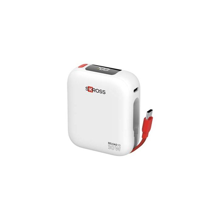 Powerbank SKROSS® Reload 10 000 mAh-Biały – Gift Design