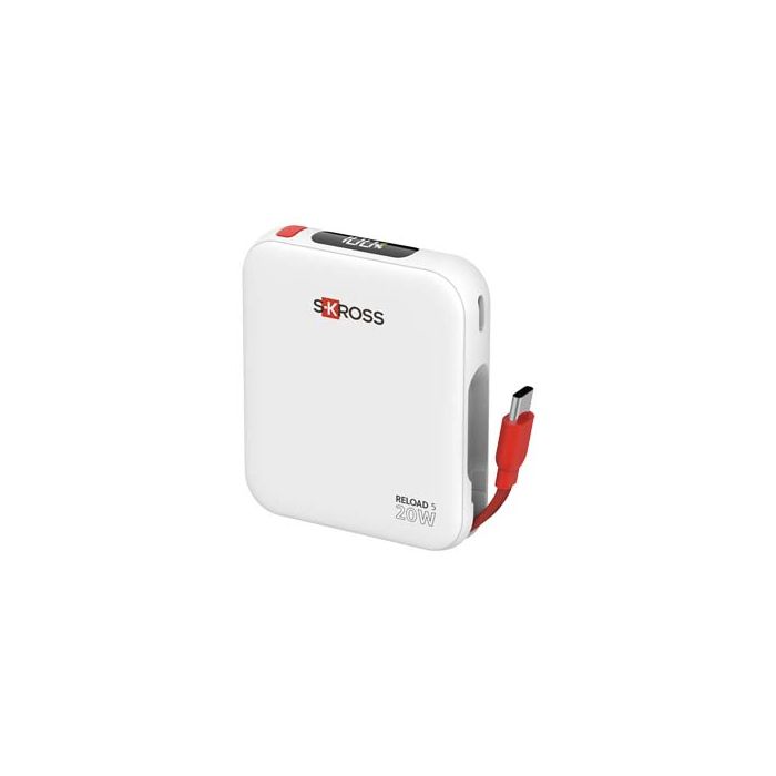 Powerbank SKROSS® Reload 5000 mAh-Biały – Gift Design
