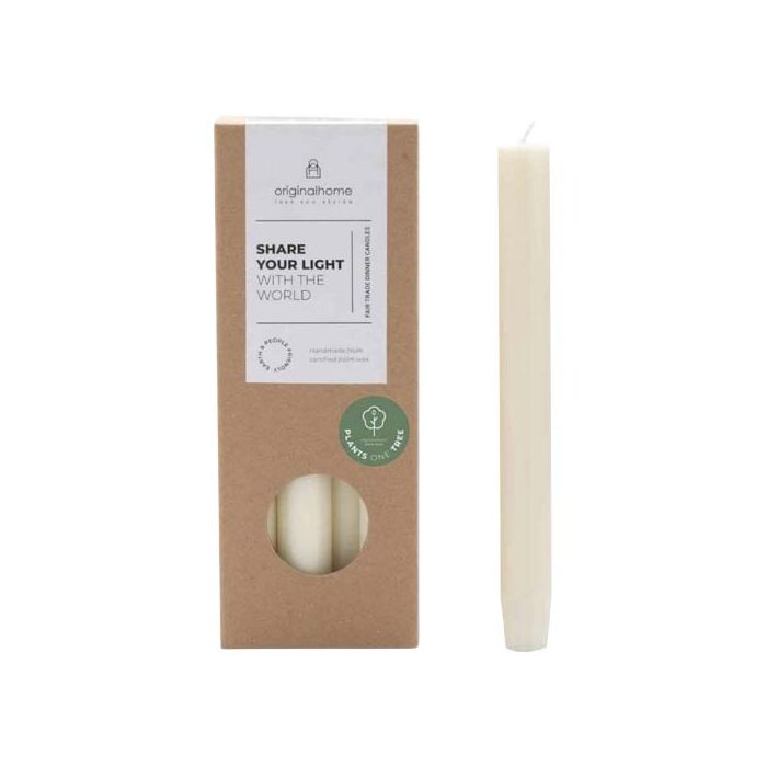 Originalhome świeca stołowa matcha-Złamana biel – Gift Design