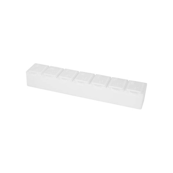 Dose 7-dniowy organizer na witaminy-Biały – Gift Design
