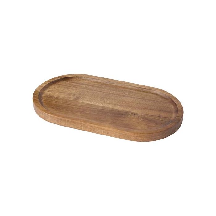 Edge taca do podawania jedzenia z drewna akacjowego-Drewniany – Gift Design