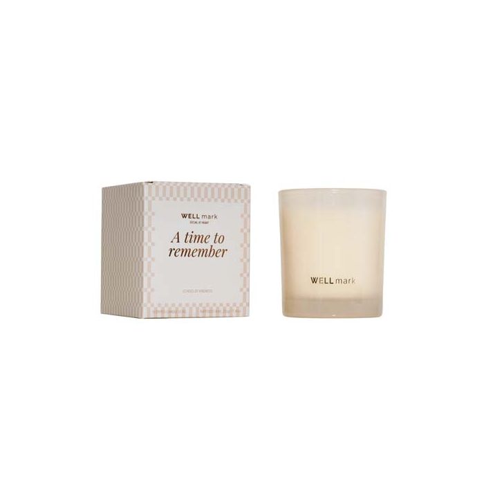 Wellmark Echoes of Kindness - świeca zapachowa, 210 g-Blady róż – Gift Design