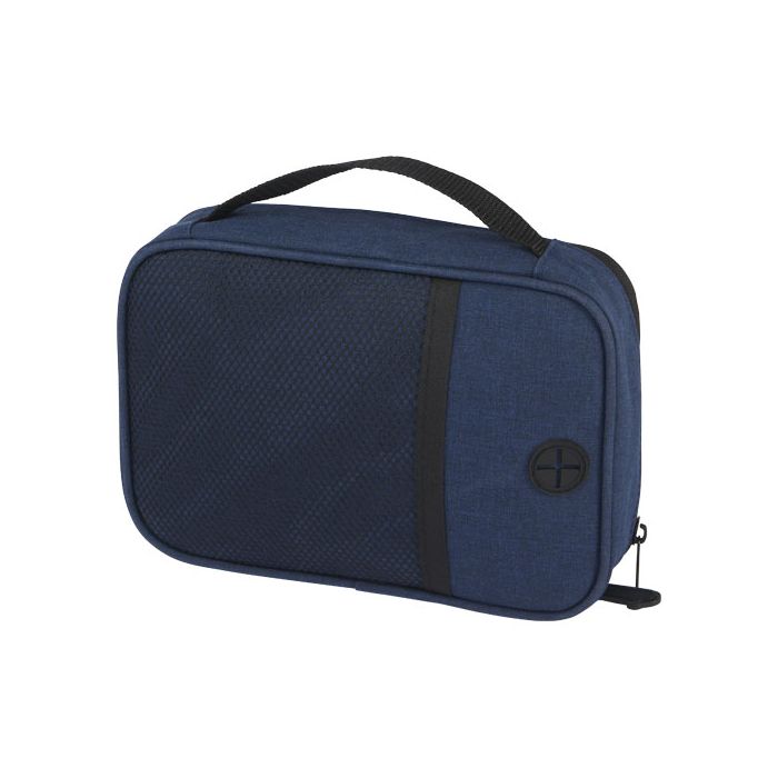 Ross Organizer na kable z certyfikatem GRS RPET o pojemności 1l-Melanż granatowy – Gift Design