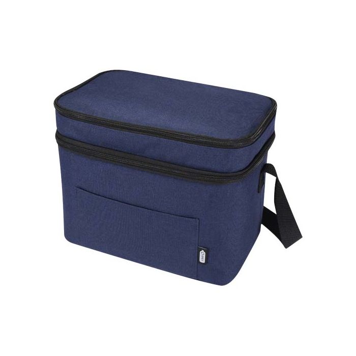 Tundra torba termoizolacyjna RPET z certyfikatem GRS 13L-Melanż granatowy – Gift Design