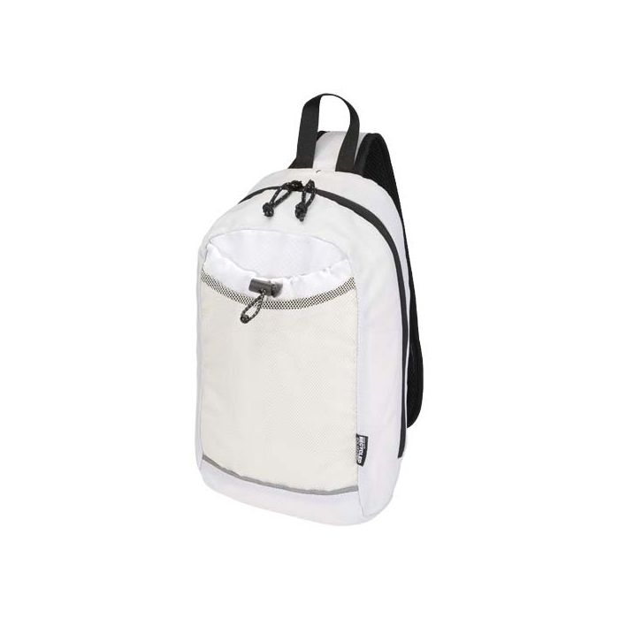 Varyon torba typu crossbody z systemem nawadniającym z certyfikatem GRS z recyklingu o pojemności 6 l-Piaskowiec – Gift Design