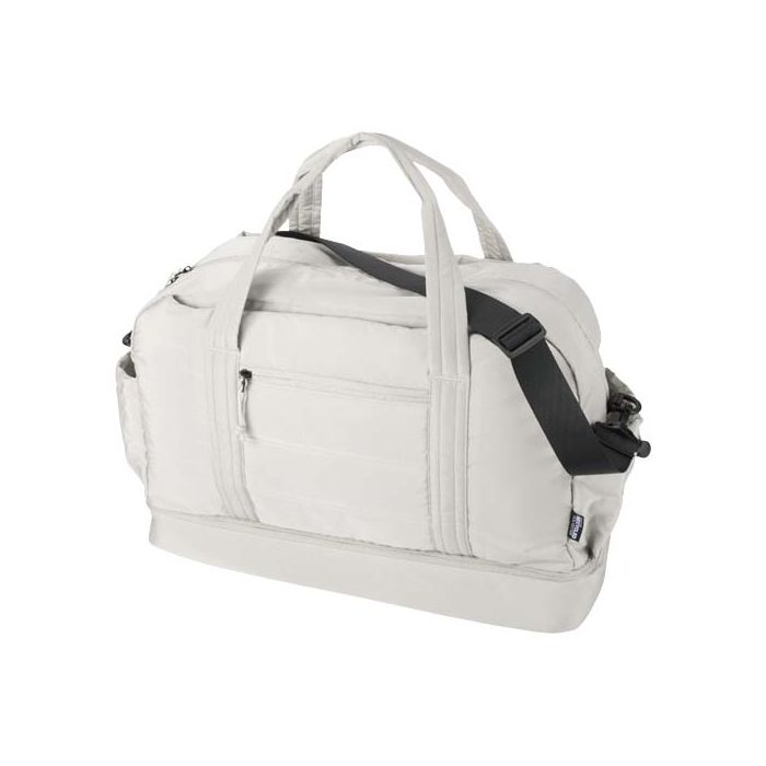 Puffer torba podróżna z certyfikatem GRS z recyklingu z izolowanym dnem, 30 l -Piaskowiec – Gift Design