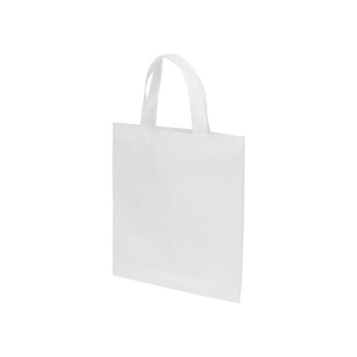 Ecoseal torba na zakupy o pojemności 3 l z recyklingu z certyfikatem GRS-Biały – Gift Design