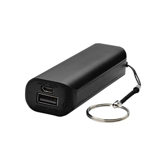 Powerbank 1200 mAh Span-Czarny – Gift Design