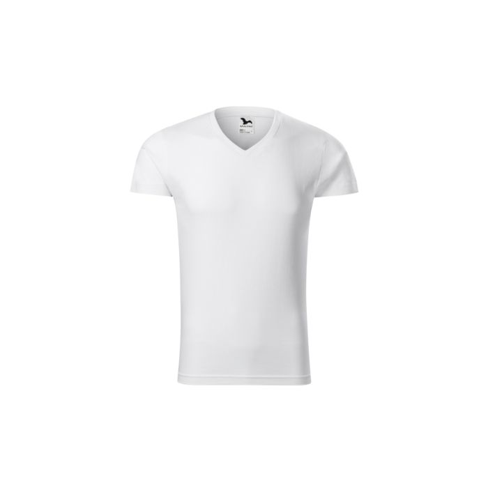 Slim Fit V-neck Koszulka męska – Gift Design