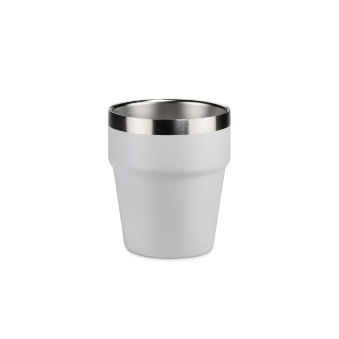 Kubek z recyklingowanej stali nierdzewnej MAKEL 300 ml – Gift Design
