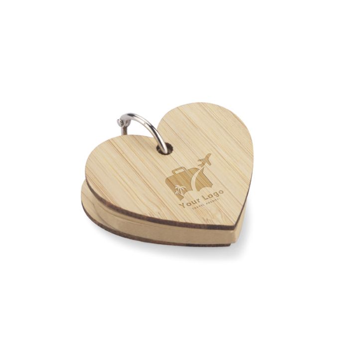 Karteczki samoprzylepne z brelokiem LOVA – Gift Design