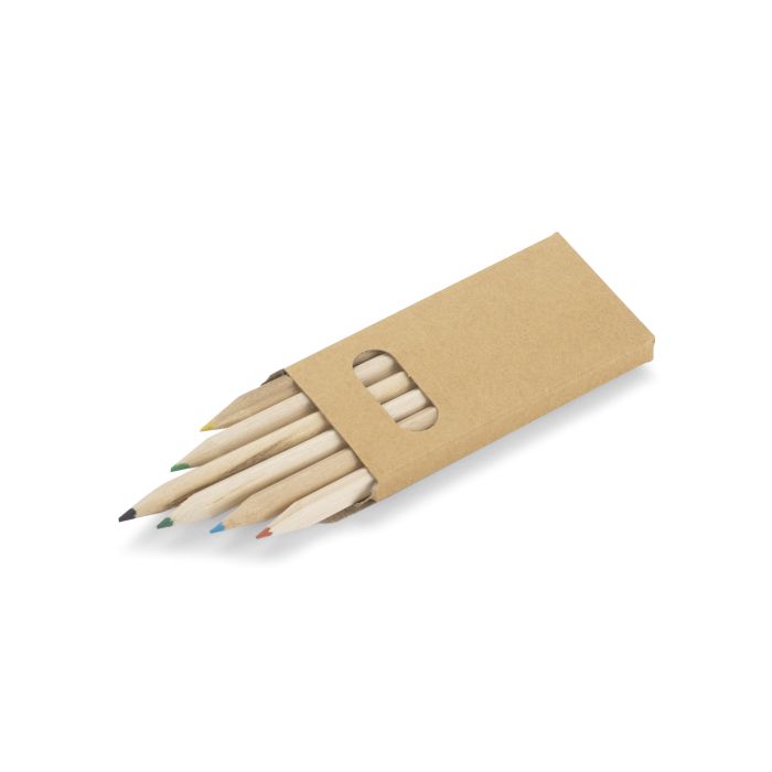 Kredki 6 szt. BARVA – Gift Design