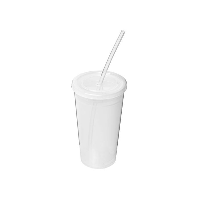 Kubek Stadium z podwójną ścianką o pojemności 350 ml-Przezroczysty klarowny – Gift Design