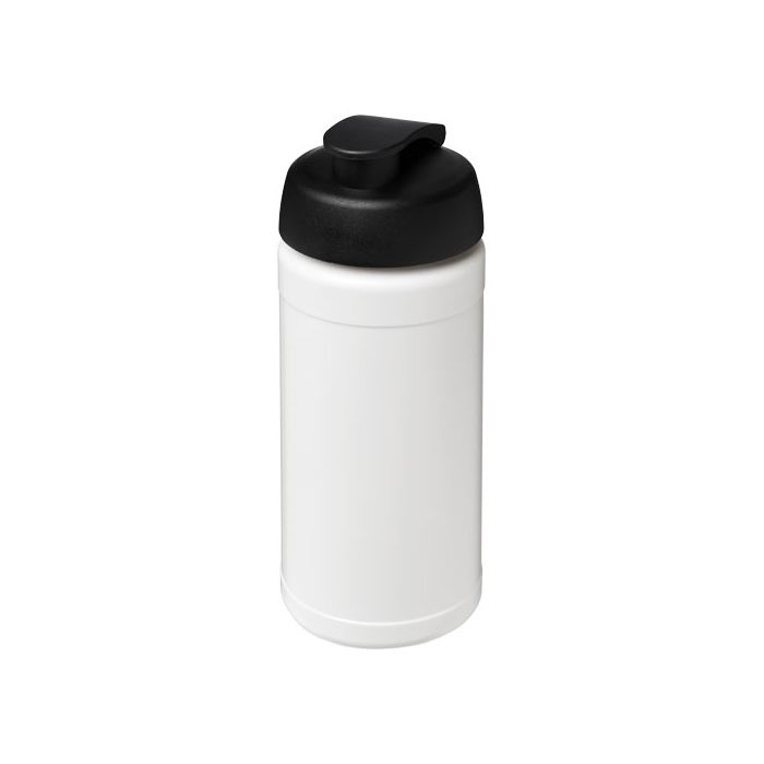 Bidon Baseline® Plus o pojemności 500 ml z wieczkiem zaciskowym-Biały – Gift Design