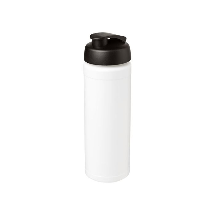 Bidon Baseline® Plus o pojemności 750 ml z wieczkiem zaciskowym i uchwytem-Biały – Gift Design