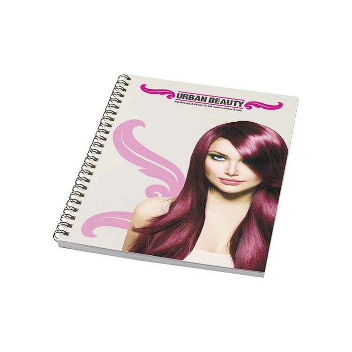 Desk-Mate® kołonotatnik A5-Kość słoniowa – Gift Design