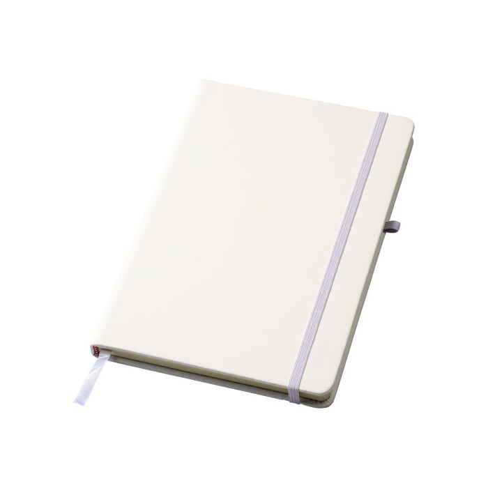 Polar A5 notebook with lined pages-Biały – Gift Design